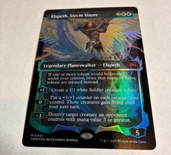 MTG Elspeth, Storm Slayer - Foil - Showcase, NM-Mint, English Tarkir: Dragonstor - Image 1