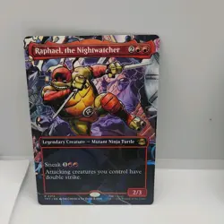 Raphael, the Nightwatcher Teenage Mutant Ninja Turtles NonFoil Borderless NM/M - Image 1