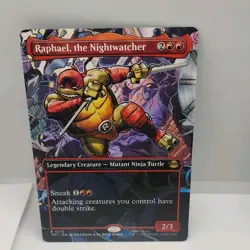 Raphael, the Nightwatcher Teenage Mutant Ninja Turtles NonFoil Borderless NM/M - Image 2