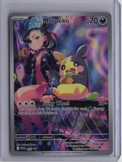 Marnie's Morpeko - SVP206 Promo Full Art Illustration Rare Pokemon Card TCG - Image 1