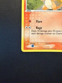 Charmander 113/112 FireRed & LeafGreen Secret Rare Holo Pokemon Card 2004 LP - Image 4