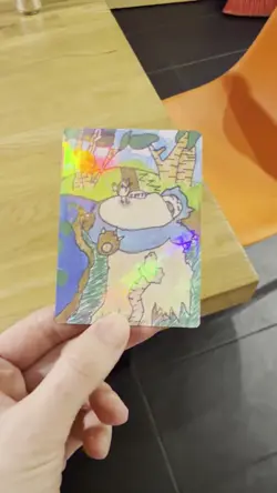 Pokemon TCG Snorlax SVPO51 Holo 151 ETB Promo Card artist imitation - Image 2