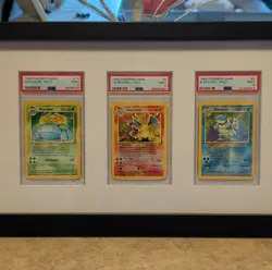 Pokemon 1999 PSA 9 Mint Charizard, Blastoise, Venusaur Lot - BIG THREE - Image 1