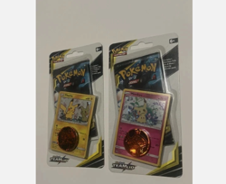 4x Sealed TEAM UP Blister Packs (Pikachu SM162 + Mimikyu SM163) Pokemon Cards - Image 2
