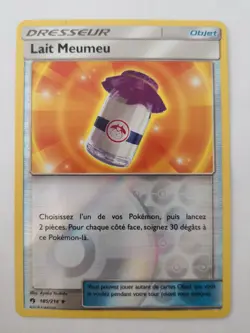 Carte Pokemon - Lait Meumeu reverse 185/214 - SL08 : Tonnerre Perdu - Image 1