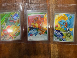 Ascended Heroes First Partners Squirtle Charmander Bulbasaur Promo Pokemon Lot - Image 1