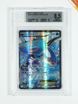 Pokemon BGS 8.5 Kyogre Ex #148 Full Art XY Primal Clash 2015 English - Image 1
