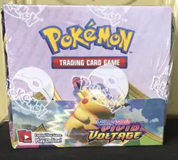POKEMON SEALED BOOSTER BOX SWORDS AND SHIELD VIVID VOLTAGE - Image 1
