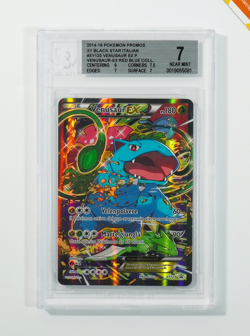 Pokemon BGS 7 Venusaur Ex #XY123 XY Red Blue Collection Promo 2014 Italiano - Image 1