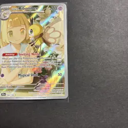 Lillie's Ribombee Art Rare Holofoil SV9 105/100 NM Pokemon TCG - Image 5