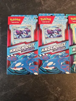 4x Pokemon TCG Knockout Collection - 2 Kyogre And 2 Suicune Sealed - Image 5