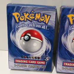 Pokemon Base Set WOTC Unlimited 1999 – 2 Player Starter Set – 3 x Empty Boxes - Image 3