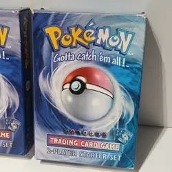 Pokemon Base Set WOTC Unlimited 1999 – 2 Player Starter Set – 3 x Empty Boxes - Image 5