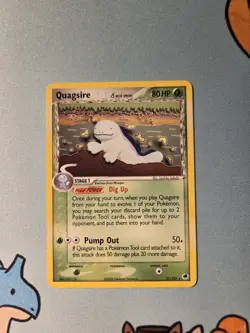 [NM] Quagsire - 21/101 Non-Holo Rare | Pokemon Dragon Frontiers 2006 - Image 1