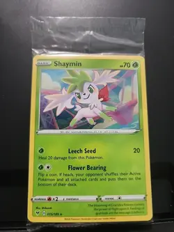Pokemon TCG SEALED Shaymin 015/185 Vivid Voltage Cosmos Holo - NM - Image 1