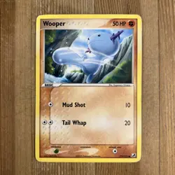 Pokemon TCG Wooper EX Unseen Forces 79/115 Regular Common HP - Image 1
