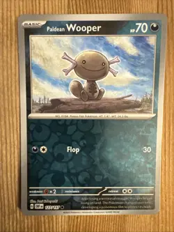 Paldean Wooper 127/197 SV03: Obsidian Flames Reverse Holo Pokemon NM - Image 1