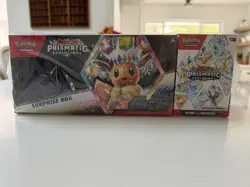 Brand New Pokemon Prismatic Evolutions Surprise Box & Booster Bundle Sam’s Club - Image 1