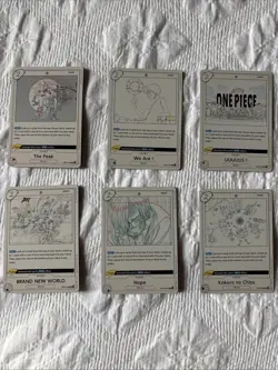 Anime 25th Collection EB02 Music Event We are | One Piece TCG | ENG | [SET OF 6] - Image 1