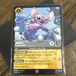 Disney Lorcana Angel Experiment 624 Legendary Non-foil Winterspell - Image 1