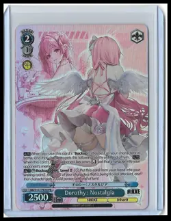 Weiss Schwarz NIKKE Dorothy Nostalgia NIK/S117-PE10 PR Promo - Image 1