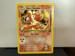 Pokemon TCG Blaine's Charmeleon Gym Challenge 31/132 Unlimited Uncommon Card - Image 1