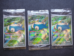 lot of 3 Snorlax 051 Sv: Scarlet & Violet 151 etb Promo Cards Holo - Image 1