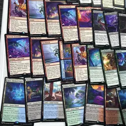 Magic The Gathering HUGE 300 Card Lot Rare R Mythic Ninja Turtles Final Fantasy - Image 3
