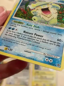 Pokemon Card Lot 9 Vintage Cosmos Holos 🔥 HOLO BLEED ERROR! SWIRLS! 2007-2010 - Image 4