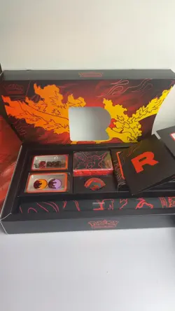 Pokemon Trading Card Game Team Rocket Box and Accessories Only - Image 1