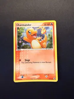 Charmander 57/112 FireRed & LeafGreen Reverse Holo Pokemon Card LP - Image 1