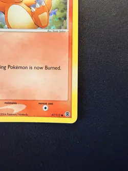 Charmander 57/112 FireRed & LeafGreen Reverse Holo Pokemon Card LP - Image 5