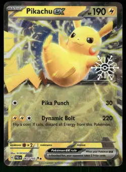 #063/193 Pikachu ex (Holiday Calendar) Miscellaneous Cards & Products - Image 1