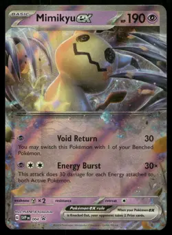 #004 Mimikyu ex SV: Scarlet & Violet Promo Cards - Image 1