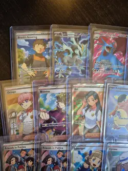 14x Pokemon Card Lot Full Arts Ex V VMax Holo Ultra Rares Etc - Image 2