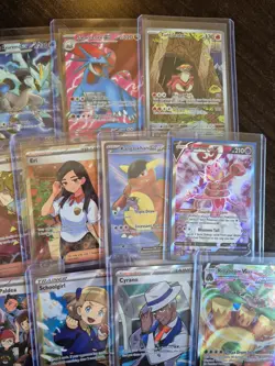 14x Pokemon Card Lot Full Arts Ex V VMax Holo Ultra Rares Etc - Image 3