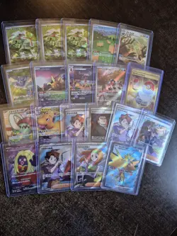 20x Pokemon Japanese Card Lot Full Arts Ex VStar Art Rares Holo TCG - Image 1