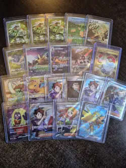 20x Pokemon Japanese Card Lot Full Arts Ex VStar Art Rares Holo TCG - Image 2