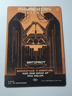 Phyrexian Altar, NON-FOIL - Secret Lair Encyclopedia of Magic A-Z MTG NM Card - Image 1