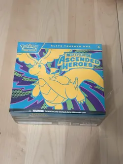 NEW and Sealed Pokemon Acsended Heros Booster Pack Card Box TCG CCG English US - Image 1