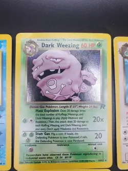 Vintage Pokemon 8 Card Lot - Heavily Damaged - 2 holo 6 nonholo - Image 3