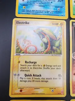 Vintage Pokemon 8 Card Lot - Heavily Damaged - 2 holo 6 nonholo - Image 5