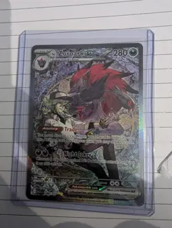 N’s Zoroak 286/217 Ascended Heroes Full Art Mint Condition Pokemon Card TCG - Image 1