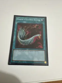 Harpie's Feather Duster EGS1-EN022 Egyptian God Deck: Slifer the Sky Dragon 1st - Image 1