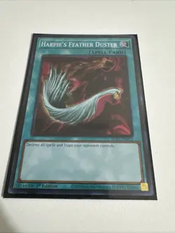 Harpie's Feather Duster EGS1-EN022 Egyptian God Deck: Slifer the Sky Dragon 1st - Image 2