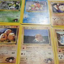 Pokemon TCG Nintendo Wizards 6 Card Lot Gym Challenge Erika's Venusaur - Image 5
