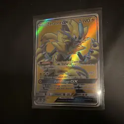 Pokemon Zeraora GX SM-Lost Thunder Ultra Rare Full Art Holo 201/214 HP 190 Card - Image 1