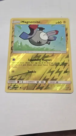 Pokemon Card 34/131 Magnemite Holo Forbidden Light NM Or Better - Image 1