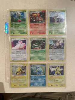 Pokemon Card Lot 9 Vintage Cosmos Holos 🔥 HOLO BLEED ERROR! SOME SWIRLS! 2007 - Image 1