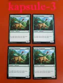 4x Ancient Brontodon (LP-NM) | Ixalan | MTG Magic Cards - Image 1
